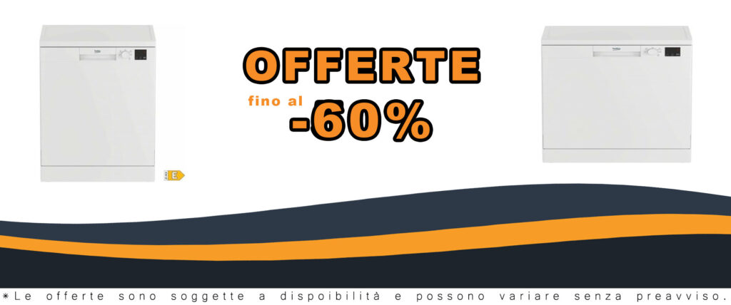 BEKO DVN05320W lavastoviglie indipendente da 13 coperti, efficiente e silenziosa.