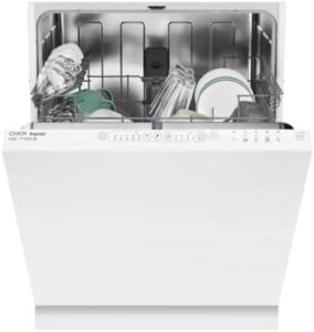 Lavastoviglie Candy CIP 3E7L0W a scomparsa totale, 13 coperti, classe energetica E.