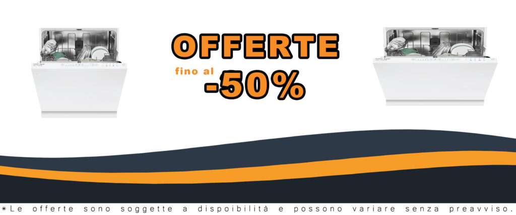 Lavastoviglie Candy CIP 3E7L0W a scomparsa totale, 13 coperti, classe energetica E.