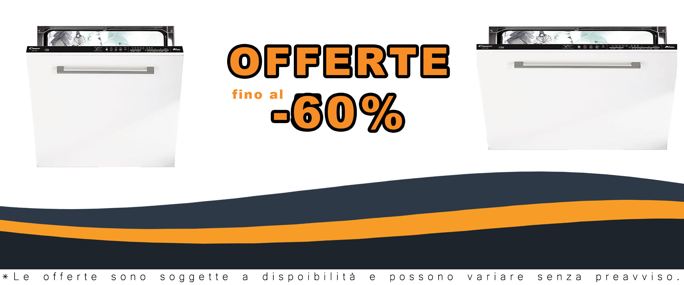 Candy CDI 1L38-02/T Lavastoviglie da Incasso, ideale per famiglie numerose, con 13 coperti e design a scomparsa, classe F.