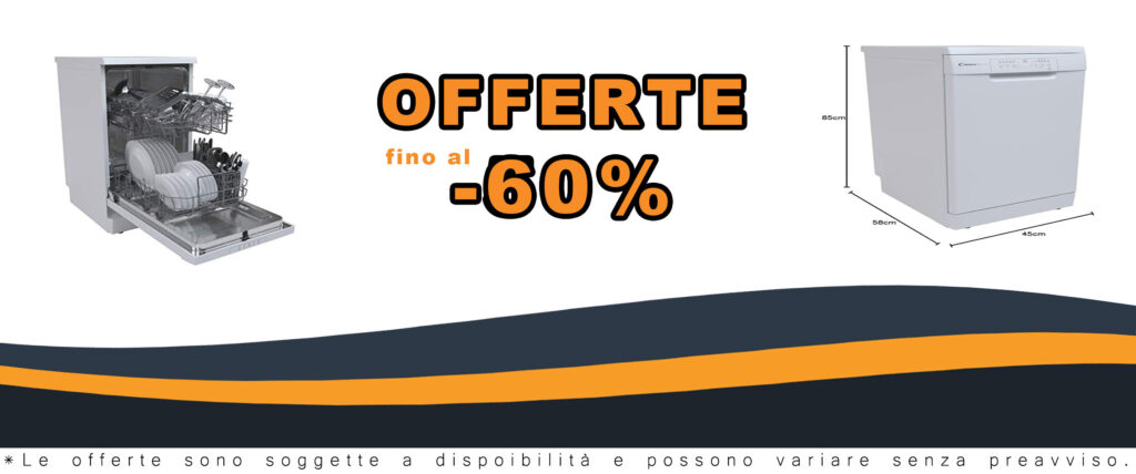 Lavastoviglie Candy Brava CDPH 2L1049W Slim, bianca, compatta, ideale per spazi ridotti.