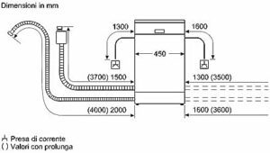 Bosch SPS2HKW58E Serie 2 - Lavastoviglie da libera installazione, design elegante, compatta da 45 cm con diagnosi remota e assistenza al lavaggio.