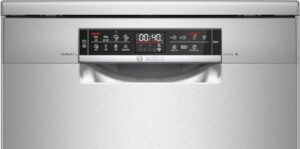 Lavastoviglie Bosch SMS6ZCI49E, silenziosa, veloce, e facile da installare, con design inox