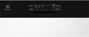 Lavastoviglie Electrolux EEA47201IK incasso, frontalino nero elegante, con capacità per 13 coperti.
