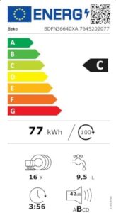 Beko BDFN36640XA Lavastoviglie Inox con Sistema Autodose e ProSmart Inverter