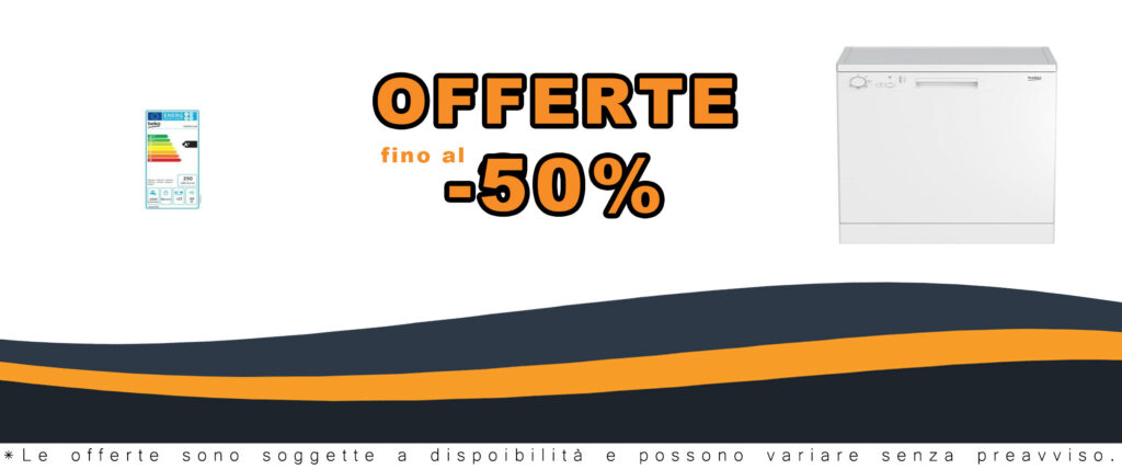 Lavastoviglie Beko DFN05211W vista frontale, modello compatto e moderno adatto a famiglie numerose