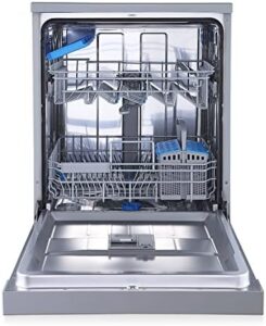Midea SF 3.60N PRO, lavastoviglie con WLAN, design inox e basso rumore di 47 dB