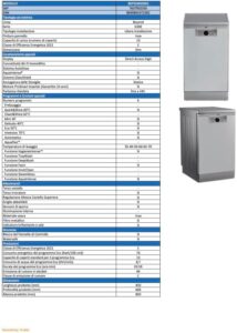 Lavastoviglie BEKO BDFS26020XQ in inox con display digitale, capacità 10 coperti, silenziosa e a basso consumo d'acqua.