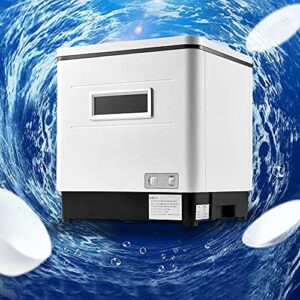 Lavastoviglie da tavolo 1500W, compatta e portatile, in acciaio inox, con funzione di calore a 70 gradi