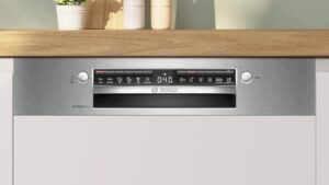 Bosch SMI6YCS02E, lavastoviglie da incasso in acciaio inox con Home Connect e asciugatura impeccabile