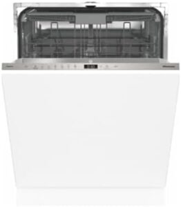 Immagine della lavastoviglie Hisense HV643D60 con cesti flessibili e display LED