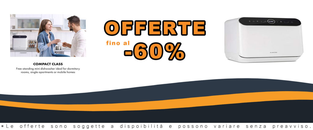 Klarstein Oceana - Mini Lavastoviglie da Tavolo, compatta, economica e perfetta per piccoli spazi