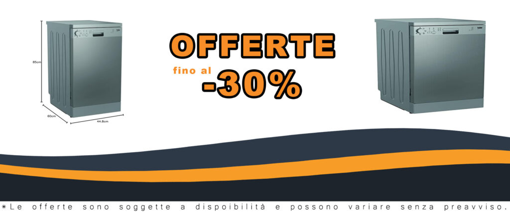 Immagine della lavastoviglie Beko DFS05024X in vista frontale con capacità di 10 posate