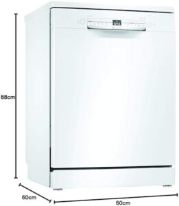 Bosch SMS2ITW33E Serie 2 - Lavastoviglie da libera installazione con Home Connect e diagnostica da remoto