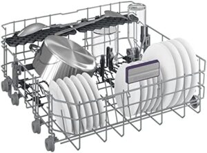 Lavastoviglie scomparsa totale BDIN39641A con capacità di 16 coperti, classe energetica C, design elegante e prestazioni avanzate.