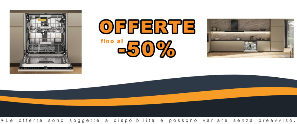 Lavastoviglie Whirlpool W8I HF58 TUS a scomparsa totale, 14 coperti, classe energetica B, vista frontale