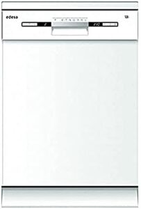 Lavastoviglie EDESA EDW-6122 WH in bianco, con 7 programmi di lavaggio e ampia capacità, perfetta per ogni cucina.