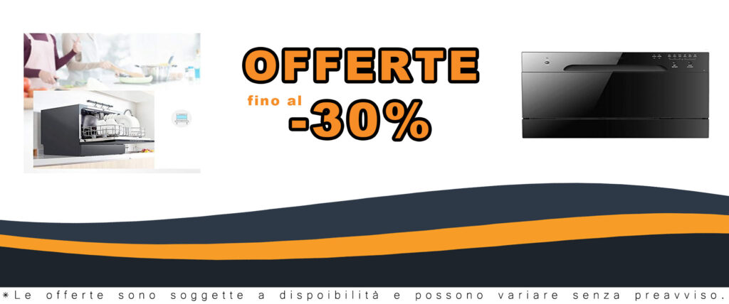 WolFum Lavastoviglie Domestica Automatica, mini lavastoviglie compatta per un risparmio idrico ed energetico.