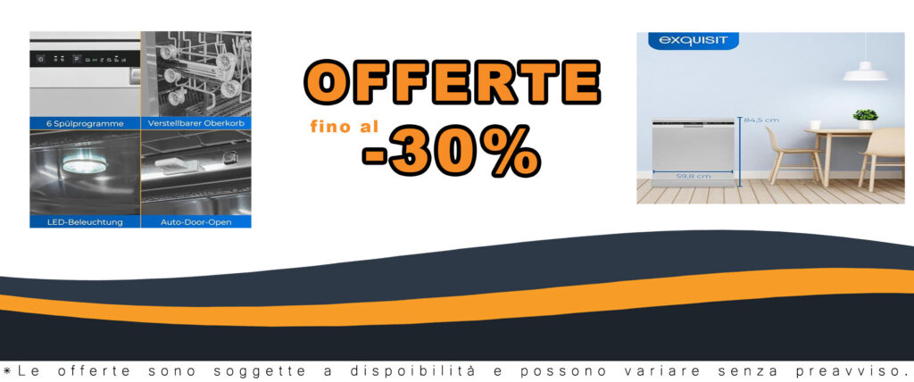 Exquisit Lavastoviglie GSP6312-030D argento con Auto Door Open e 12 coperti