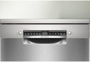 Lavastoviglie Bosch Serie 4 SMS4EMI24E, elegante e ad alta efficienza energetica in Silver Inox