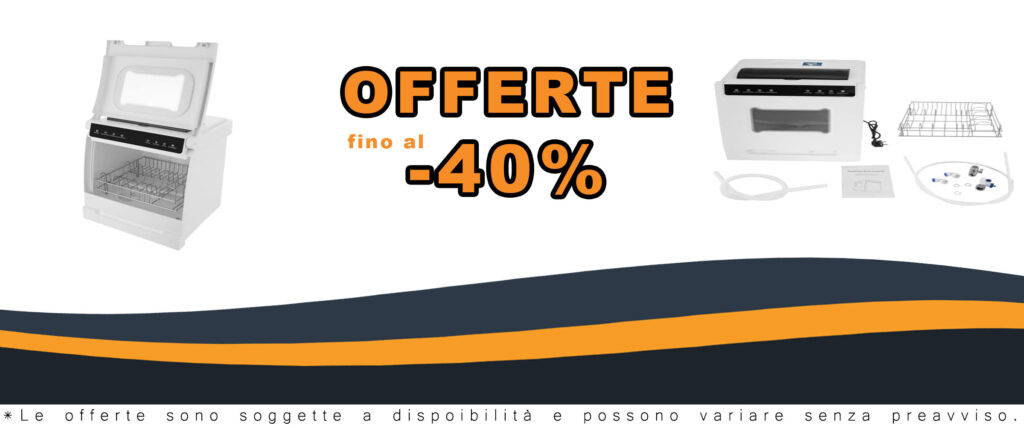 Lavastoviglie xwj05 con serbatoio dell'acqua, ideale per spazi ridotti come appartamenti e camper