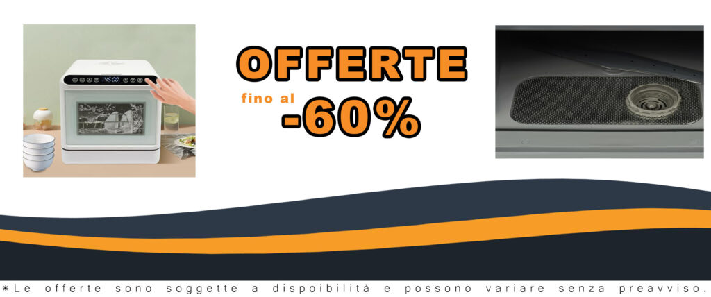 Mini lavastoviglie da tavolo a LED, compatta, con quattro modalità di lavaggio e asciugatura automatica, ideale per appartamenti, dormitori, barche e camper.