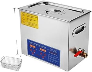 Pulitore ad ultrasuoni Lave-Dishes con capacità 6L, perfetto per una pulizia rapida ed efficace dei piatti.
