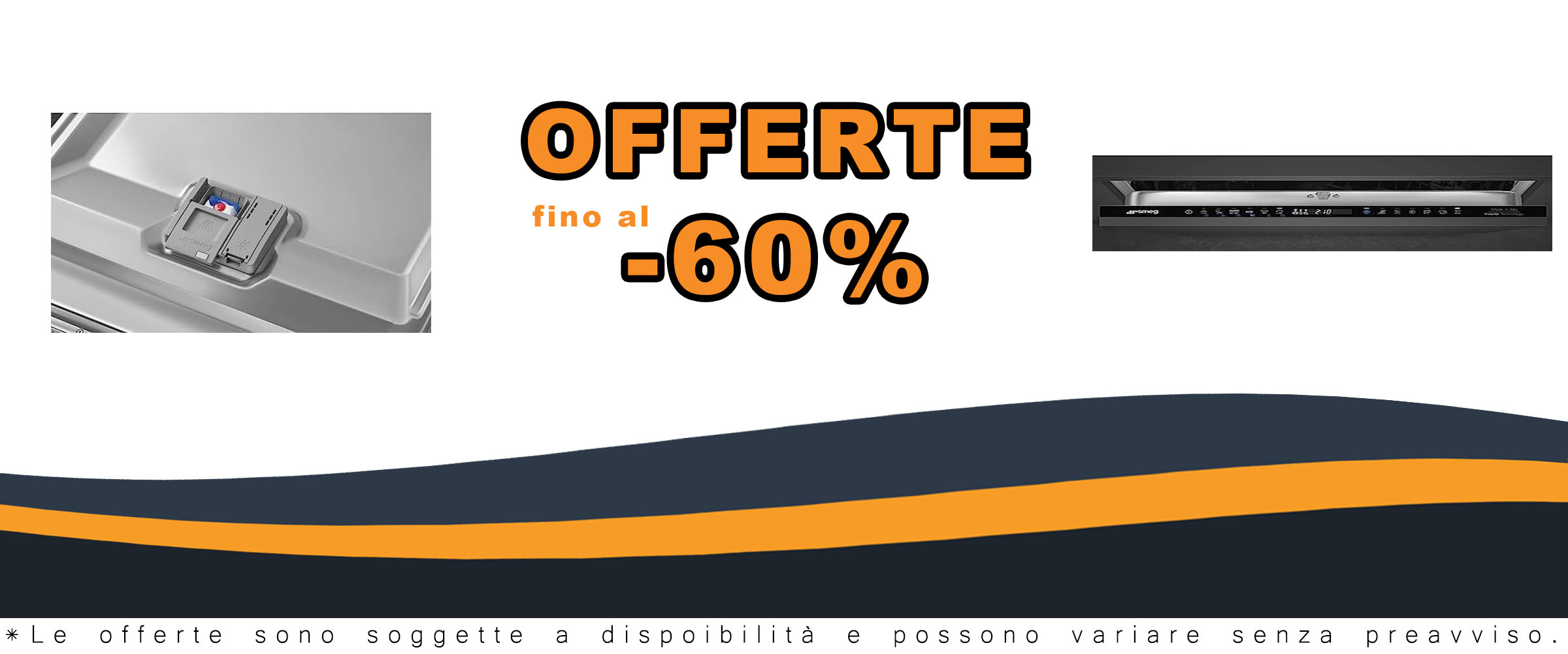 Lavastoviglie 14 coperti Classe B 60 cm ST354BQL, vista laterale, in cucina con piatti e bicchieri puliti