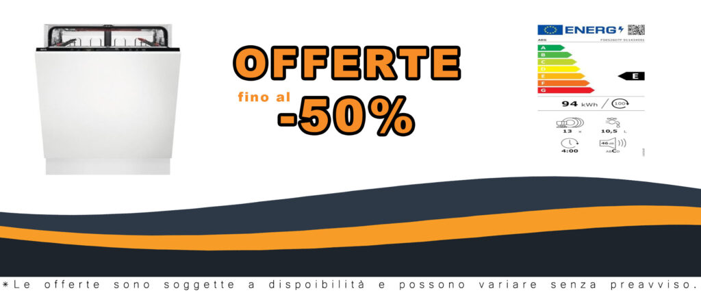 Lavastoviglie AEG FSE52607P a scomparsa totale, design elegante e silenziosa, 13 coperti.