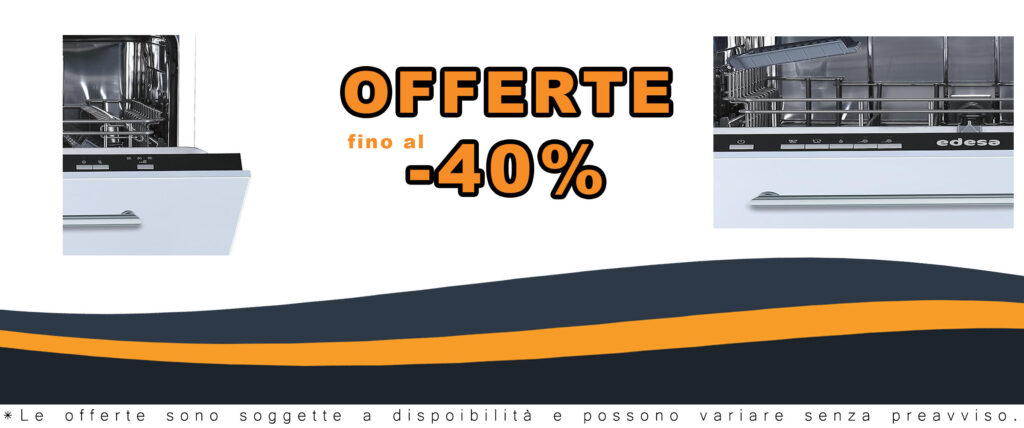 Lavastoviglie Edesa EDB-6130-I con finitura in acciaio inox, 5 programmi di lavaggio e classe energetica E.