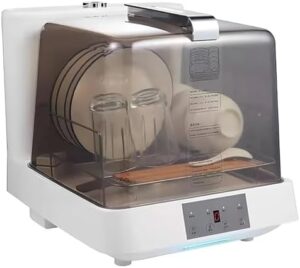 UIHECTA Piccola Lavastoviglie Tavolo, compatta e automatica, ideale per appartamenti e dormitori