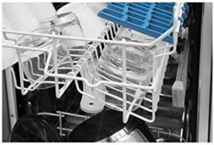 Indesit DSFE1B10SUKN 10 Place Slimline, lavastoviglie indipendente di colore argento, compatta e performante, ideale per piccoli spazi.