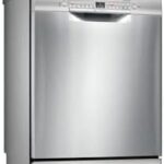Lavastoviglie Bosch SMS2HMI04E con design in acciaio anti-impronte, 14 coperti e funzionalità Home Connect