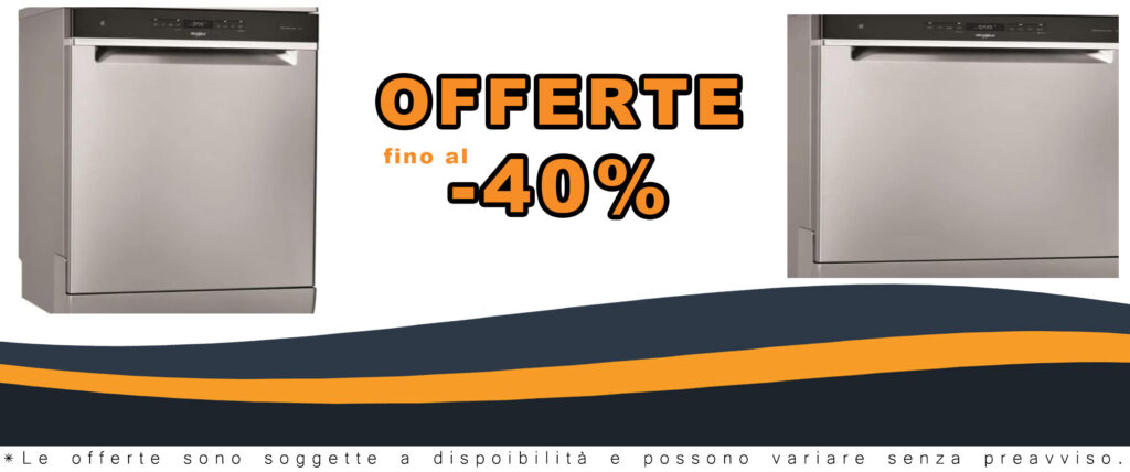 Lavastoviglie Whirlpool WFO3T233P6 Inox, vista frontale in acciaio inox con design moderno e capacità di 14 coperti