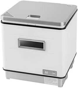 Lavastoviglie da tavolo autoportante 3 in 1 con disinfezione UV, lavaggio e asciugatura, ideale per piatti e frutta