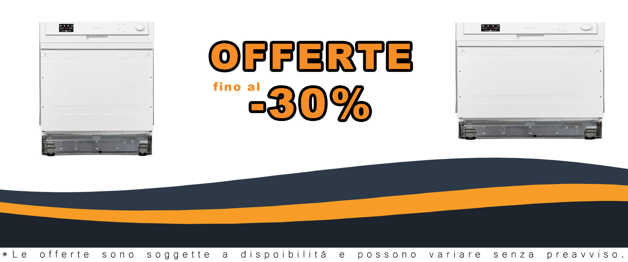 Sharp QW-HX12S47EW-DE Lavastoviglie parzialmente integrata, 60 cm, bianca con 13 programmi e funzione di lavaggio rapido in 50 minuti