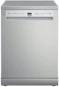 Lavastoviglie Inox da 60 cm con 15 coperti, libera installazione e classe energetica B.