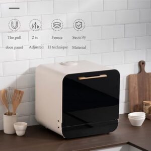 Mini lavastoviglie da tavolo, senza installazione, compatta e multifunzionale, ideale per cucine di piccole dimensioni e hotel