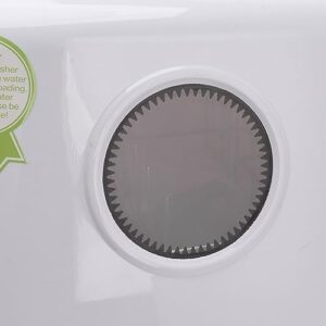Mini lavastoviglie portatile compatta da 800 W per appartamenti, uffici e camper, ideale per spazi ridotti e uso quotidiano
