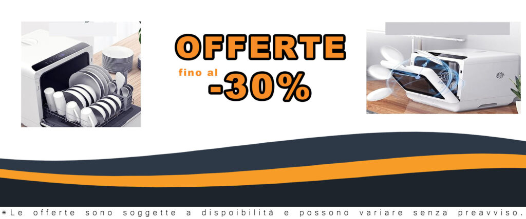 Lavastoviglie home desktop senza installazione automatica, asciugatura ad aria calda e disinfezione UV