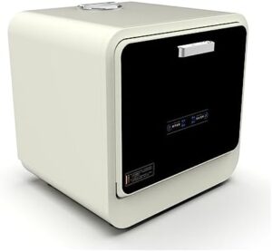 Lavastoviglie automatica da tavolo piccola e intelligente senza installazione, perfetta per piccoli spazi e uso domestico