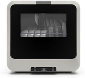 Lavastoviglie automatica da tavolo piccola e intelligente senza installazione, perfetta per piccoli spazi e uso domestico