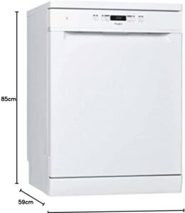 Whirlpool lavastoviglie 60cm 14 coperti 44db WFC3C34, silenziosa ed efficiente