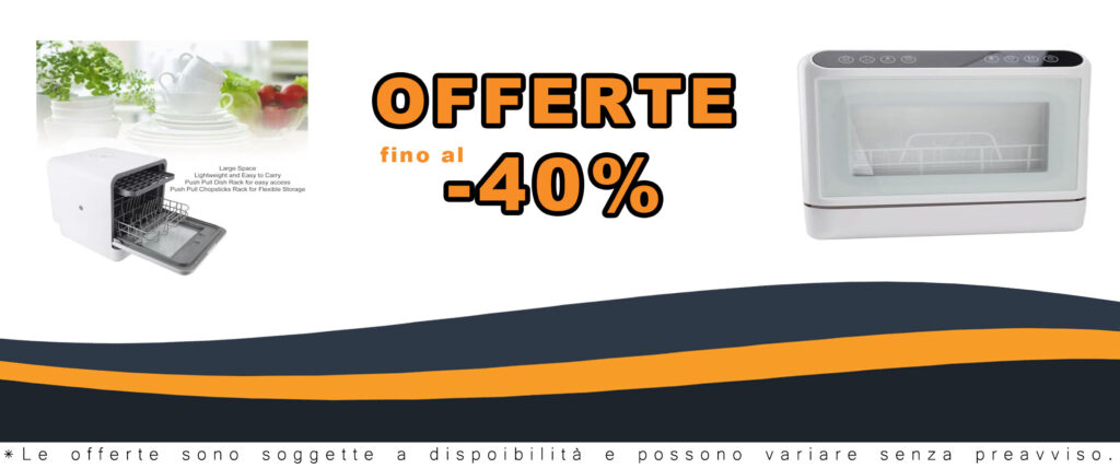 Fockety Mini Lavastoviglie compatta e multifunzionale, ideale per spazi ridotti e dotata di asciugatura fino a 72 ore