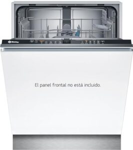 Lavastoviglie Balay 60 cm integrabile, motore ExtraSilenzio, InfoLight e design elegante.