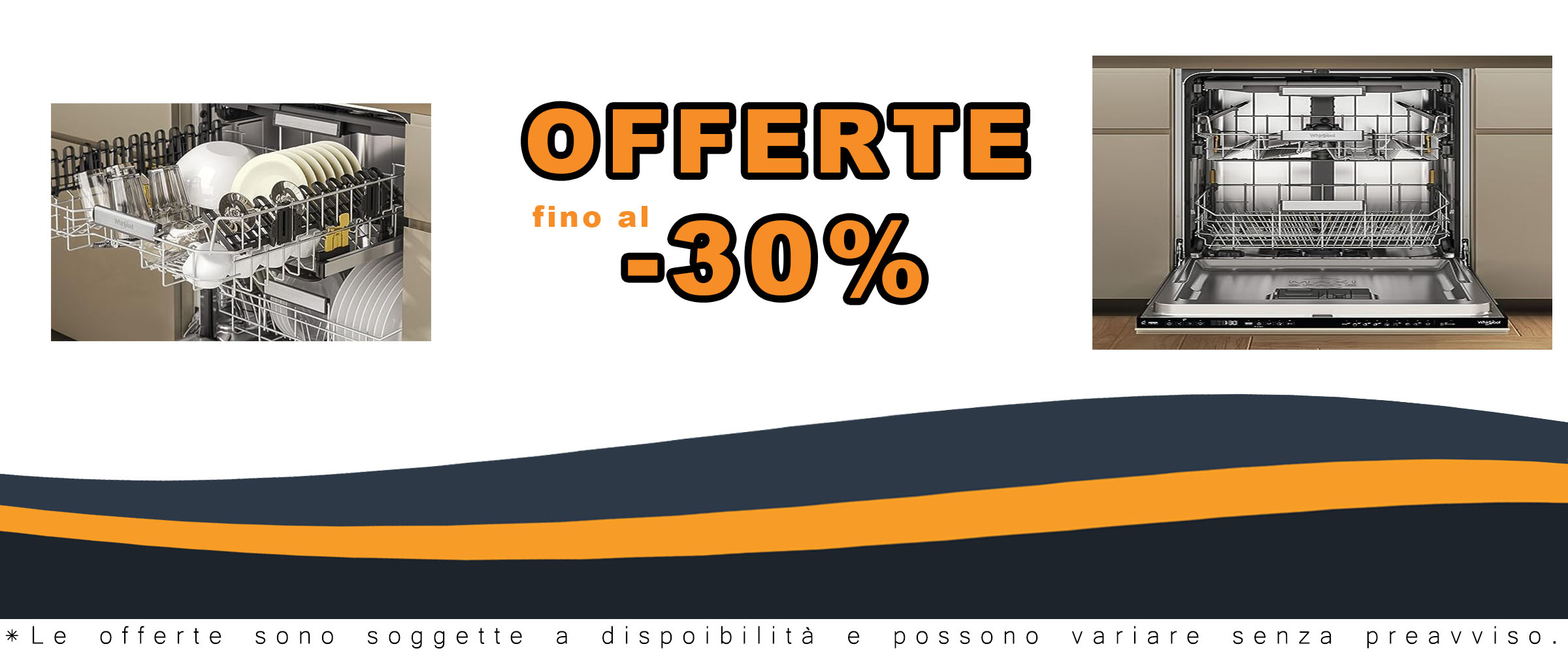Lavastoviglie scomparsa totale da 15 coperti, design elegante e compatto, con classe energetica C