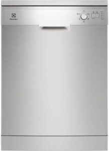 Lavastoviglie ELECTROLUX ESA17210SX con 13 coperti, 48 dB di silenziosità e design inox, ideale per famiglie numerose.
