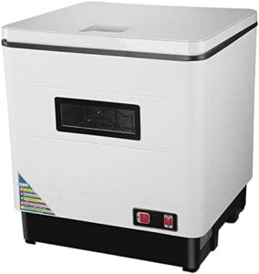 Lavastoviglie da tavolo indipendente Azimut, compatta e innovativa con asciugatura UV, ideale per famiglie di medie dimensioni.