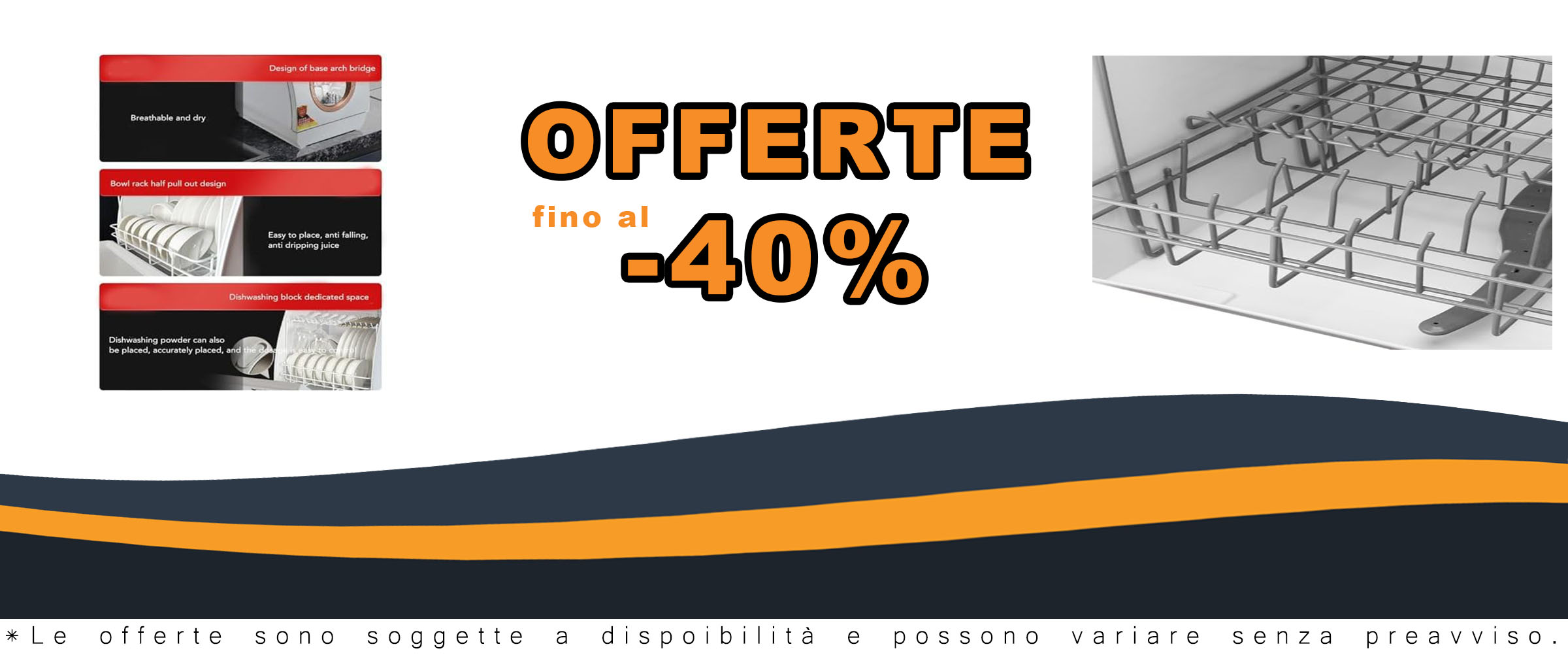 Lavastoviglie compatta QLK T03, mini lavastoviglie portatile per dormitori, con capacità per 8 persone e serratura di sicurezza