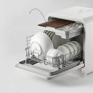 WolFum Lavastoviglie compatta, ideale per cucine piccole e senza necessità di installazione, perfetta per famiglie e single.